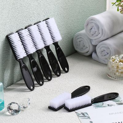 Patelai 15 Pieces Nail Brush Handle Grip for Cleaning Fingernails Toes Scrub Manicure Pedicure(Black)