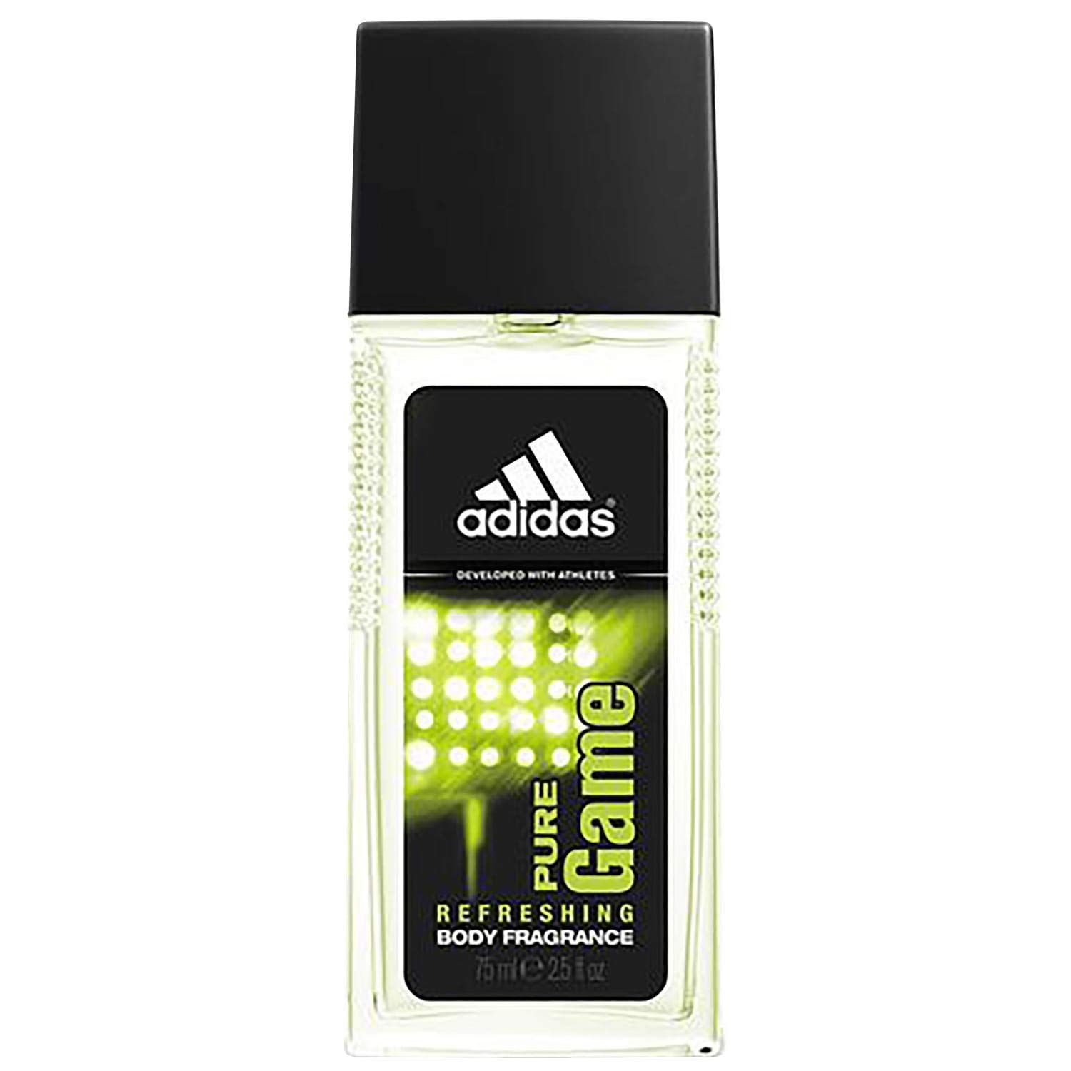 Adidas Fragrance Pure Game Cologne Spray for Men, 2.5 Fluid Ounce