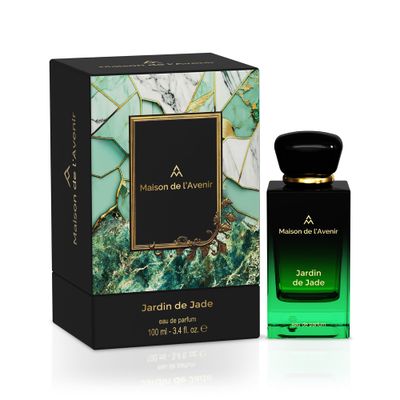 Maison de lAvenir Jardin de Jade - AURA COLLECTION | Lush Fruity Floral Fragrance | Unisex Cologne &amp; Perfume | Natural &amp; Essential Oils | Eau de Parfum (36 Hours) | Made in UAE | 100ml / 3.4 fl. oz.