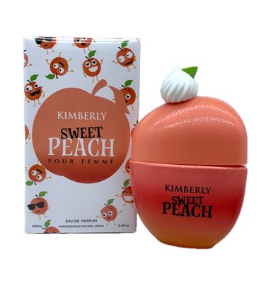 Kimberly Sweet Peach Womens Cologne 3.4 Fl. Oz. Eau de Parfum Spray