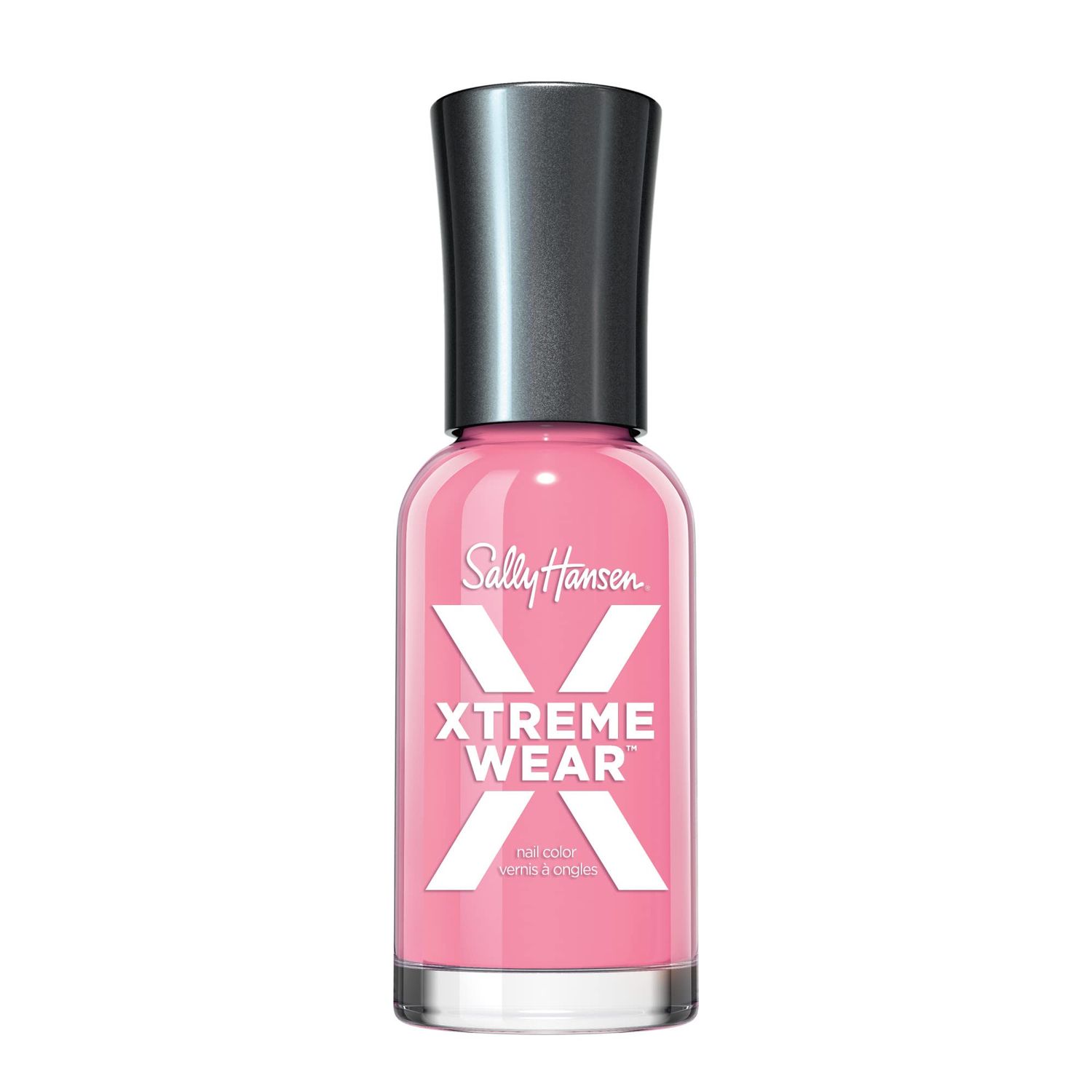 Sally Hansen Xtreme Wear Nail Polish, Streak-Free, Shiny Finish, Long-Lasting Nail Color, Watermelon Felon, 0.12 fl oz