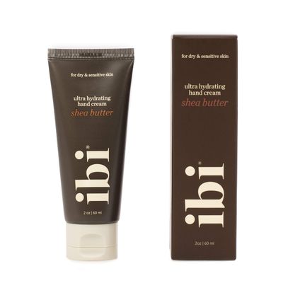 IBI Ultra Hydrating Moisturizing Hand Cream For Dry &amp; Senstive Skin, Shea Butter 2 Ounce Tube (60ml,1 pc)