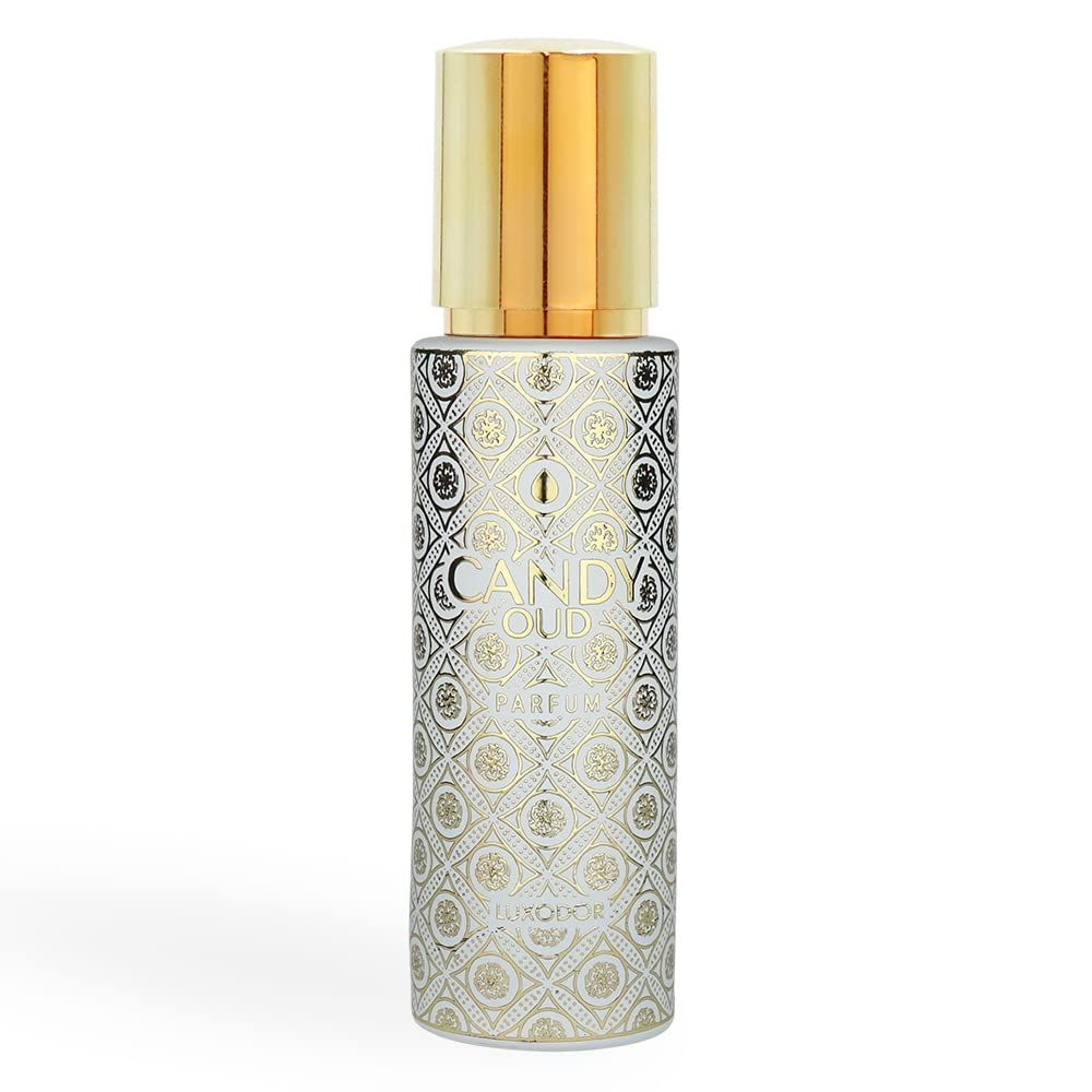 Luxodor Candy Oud- Amber Vanilla Perfum | Fragrance for Men &amp; Women | Unisex Scent Spray Perfum | Aromatic Blend Perfum- 1.10 oz