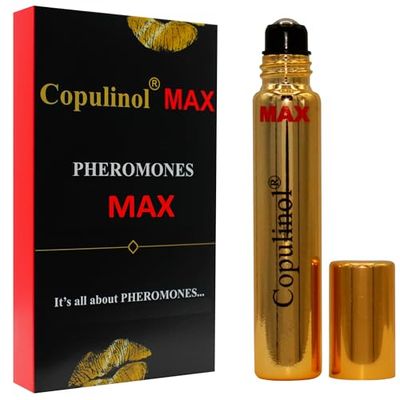 Pherolec Global COPULINOL MAX 100 Pheromone for Women Strength Pheromones Perfumes for Women Cologne Essential Oil Long-lasting Infused Scent Travel Perfume For Her Fragrances 0.27 Fl. Oz Roll On