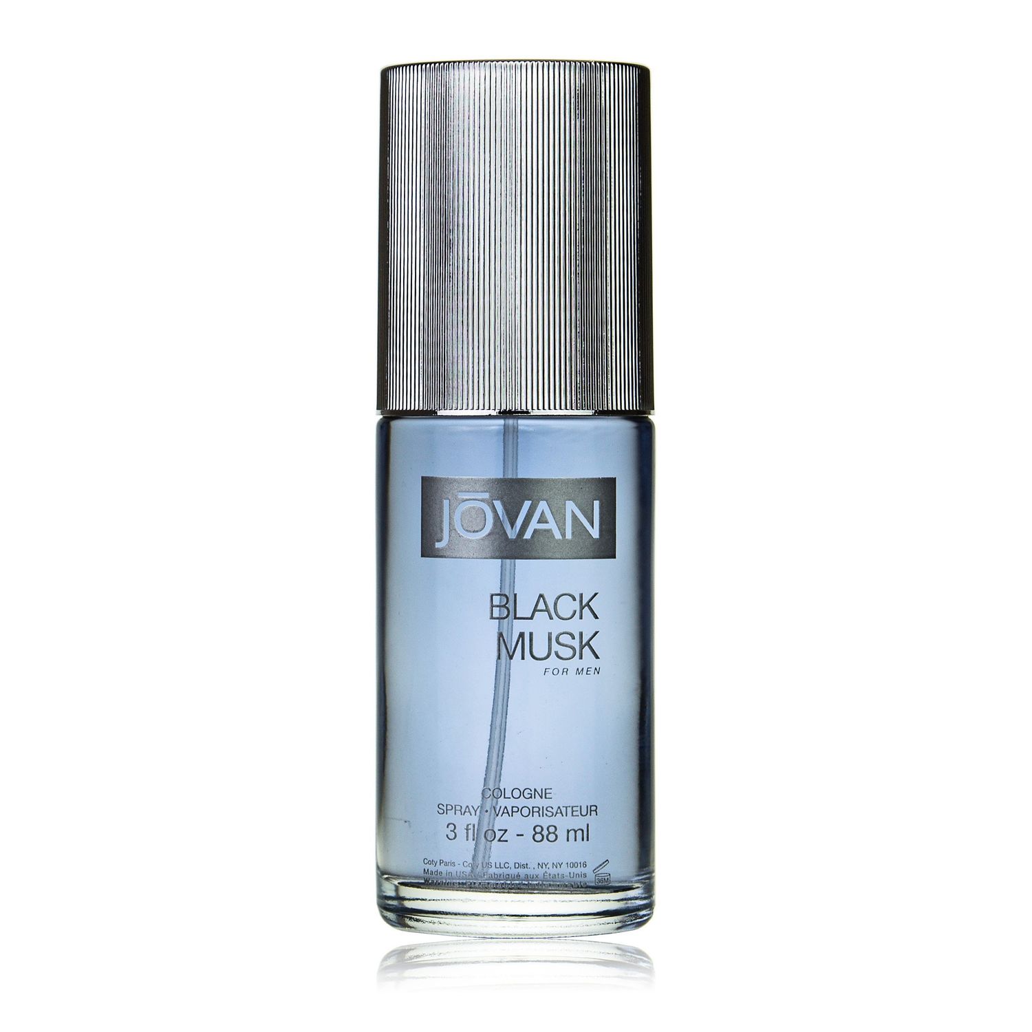 Jovan Black Musk Eau De Cologne Spray for Men, Multicolor, 3 Fl Oz