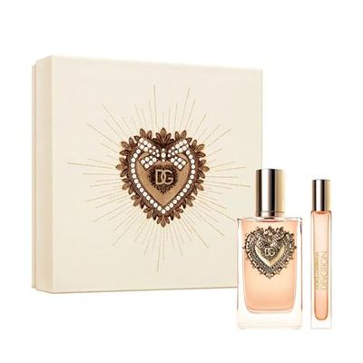 Dolce&amp;Gabbana Devotion Gift Set - Eau De Parfum Spray 100 ml Travel Size 10 ml, For Women