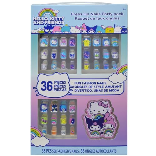 Hello Kitty and Friends 36 Press-On Nail Party Pack