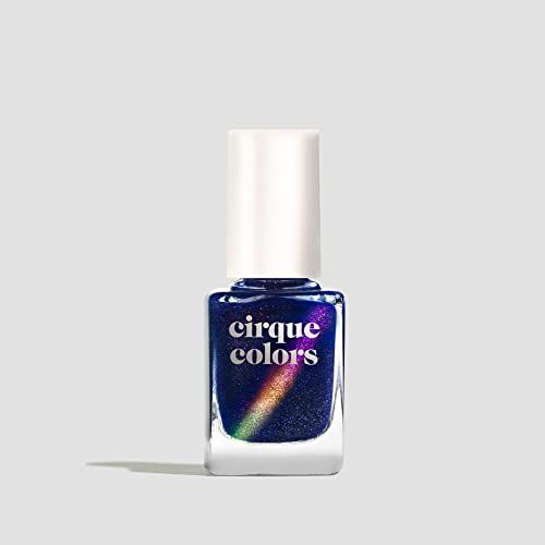 Cirque Colors Dream Within a Dream - Indigo Blue Magnetic Multichrome Nail Polish - 0.37 Fl Oz (11 mL) - Vegan &amp; Cruelty-Free