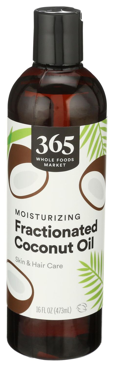 365 by Whole Foods Market, Moisturizing Fractionated Coconut Oil, Skin &amp; Hair Care, 16 Fl Oz