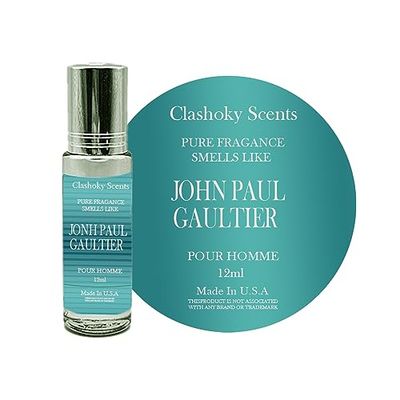 Clashoky Fragrance Perfume Oils Jonh Paul Gaultier Men Cologne Roll On Body Oil for Men (12ml) (Pack of 1)