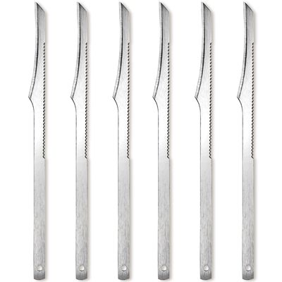 6-Piece Pedicure Knife Tools Kits, Professional Stainless Steel Foot Scrubber Set, Foot Scraper Kit for Removing Dead Skin and Calluses, Suitable for Men and Women, Superior Pedicure Tools
