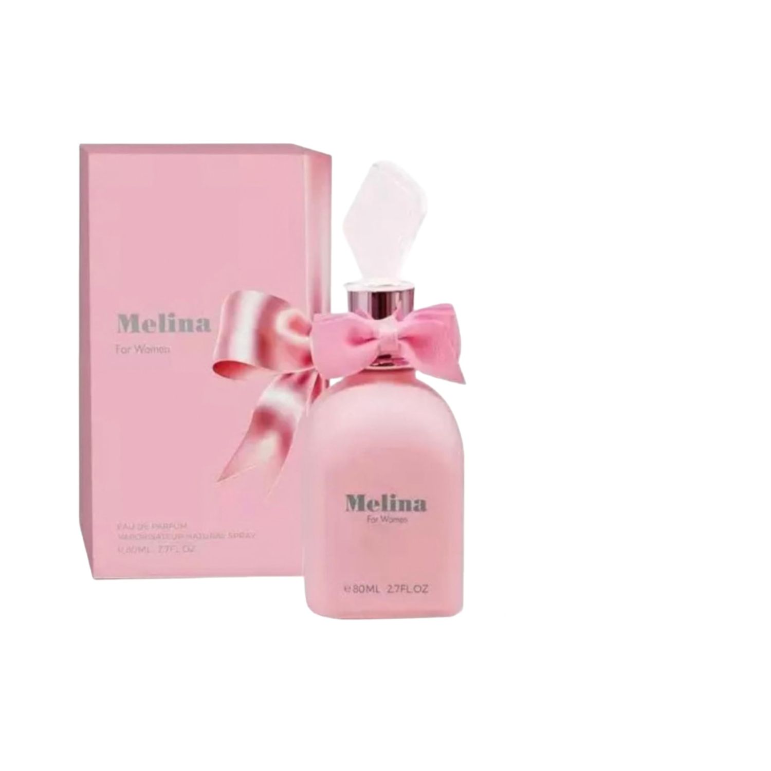 By Melina For Women Eau de Parfum, Pink Bow Design, 2.7 FL OZ