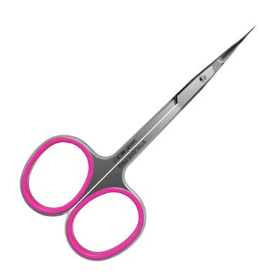 Staleks Professional Cuticle Scissors - Manicure Scissors, Stainless Steel, Extra Fine Curved Blades Smart 40 Type 3 SS-40/3