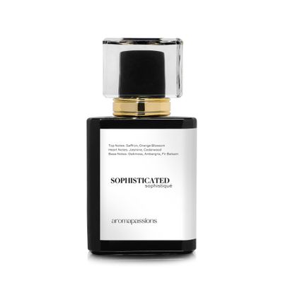 SOPHISTICATED | Inspired by BR 540 | Pheromone Perfume for Men and Women | Extrait De Parfum | Long Lasting Clone Essential Oils Fragrance | Perfume De Hombre Mujer | (50 ml / 1.7 oz)