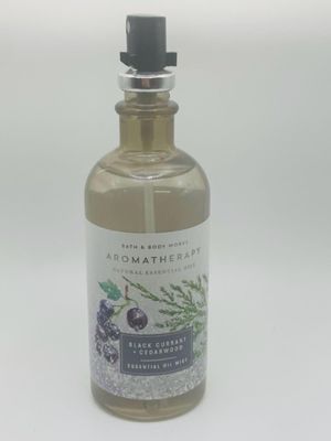 Black Currant Cedarwood Body Mist Pillow and Linen Spray 5.3 Ounce