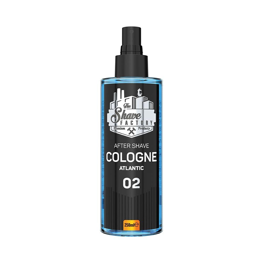 the shave factory After Shave Cologne Series (02 Atlantic, 250ml (8.45 fl. oz))