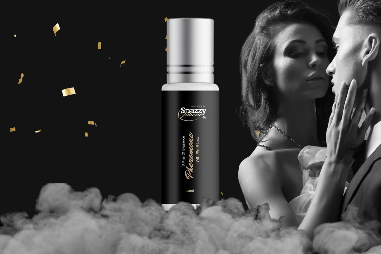 Snazzy Jahzzie A Kiss of Elegance Womens Pheromone Perfume 10ml roll on
