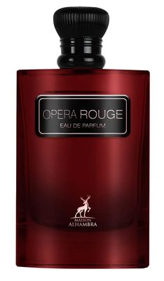 Maison Alhambra Opera Rouge Eau De Parfum Spray - 100ml (3.4 oz), Playful Blend of Fruity, Floral &amp; Creamy Warmth, Long-Lasting Fragrance for Women &amp; Men