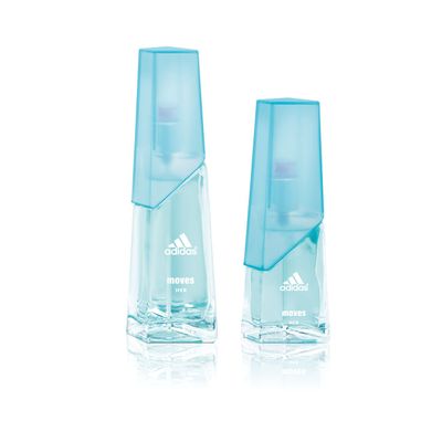 adidas Moves for Her 2 PC - 0.5 oz Eau de Toilette, 1.0 oz Eau de Toilette