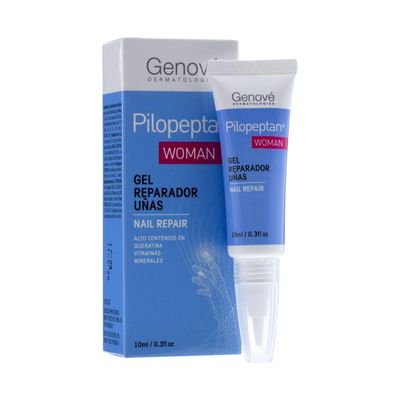 Genov Pilopeptan Woman Nail Repair Gel 10ml - Nourishes and Strengthen Nails - Nail Repair Treatment - Nail Hydration - Spain