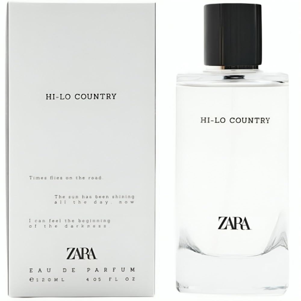 Zara Hi Lo Country Cologne for Men EDP Eau De Parfum 120 ML (4.05 FL OZ)