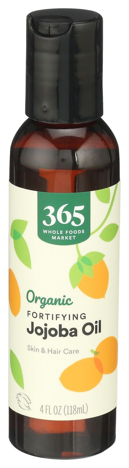 365 by Whole Foods Market, Organic Fortifying Jojoba Oil, Skin &amp; Hair Care, 4 Fl Oz