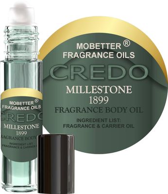 MOBETTER FRAGRANCE OILS Credo Millestone 1899 Cologne Men Fragrance Body Oil | Travel Size - Long Lasting Fragrance