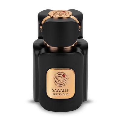 Swiss Arabian Sawalef Pretty Oud - Luxurious and Captivating Body Spray for Women - Floral and Woody Body Mist with Amber, Saffron, and Oud Notes - 2.7 oz EDP Spray