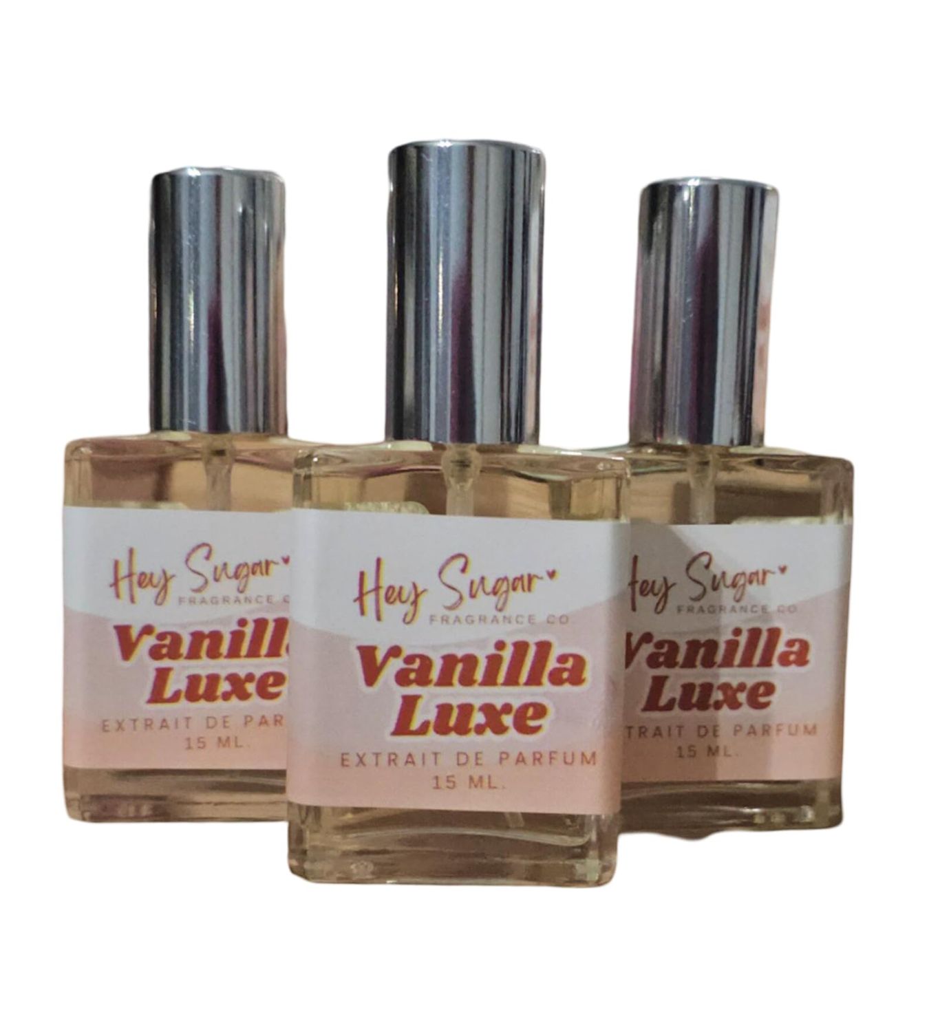 Hey Sugar Vanilla Luxe Perfume - Gourmand Perfume, Vanilla Creme Bulee Fragrance, Toasted Vanilla Sugar Scent, 15 ml