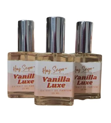 Hey Sugar Vanilla Luxe Perfume - Gourmand Perfume, Vanilla Creme Bulee Fragrance, Toasted Vanilla Sugar Scent, 15 ml