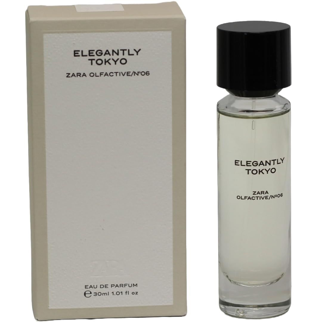 Zara Olfactive N 06 Elegantly Tokyo Perfume for Unisex Eau de Parfum Spray with Jasmine and Akigalawood by Jo Malone 30ml (1.01 fl oz)
