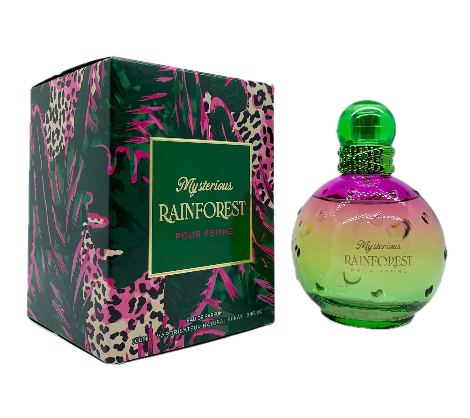 Mysterious Rainforest Womens Cologne 3.4 Fl. Oz. Eau de Parfum Spray