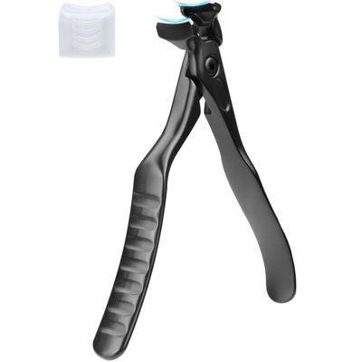SGNEKOO Long Handle Toenail Clippers for Seniors - Curved Design with Anti-Slip Grip, MIM Technology &amp; Ergonomic Pedicure Tool (No Bending, Easy Trimming for Elderly)