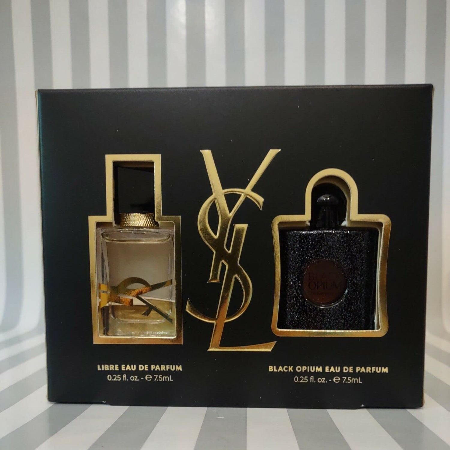 Mini Black Opium &amp; Libre Eau de Parfum Duo 0.25oz each