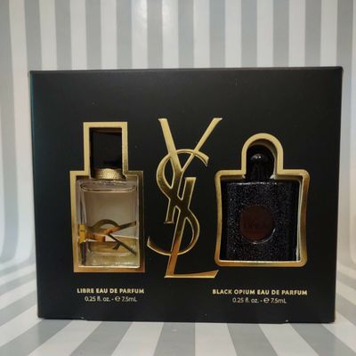 Mini Black Opium &amp; Libre Eau de Parfum Duo 0.25oz each