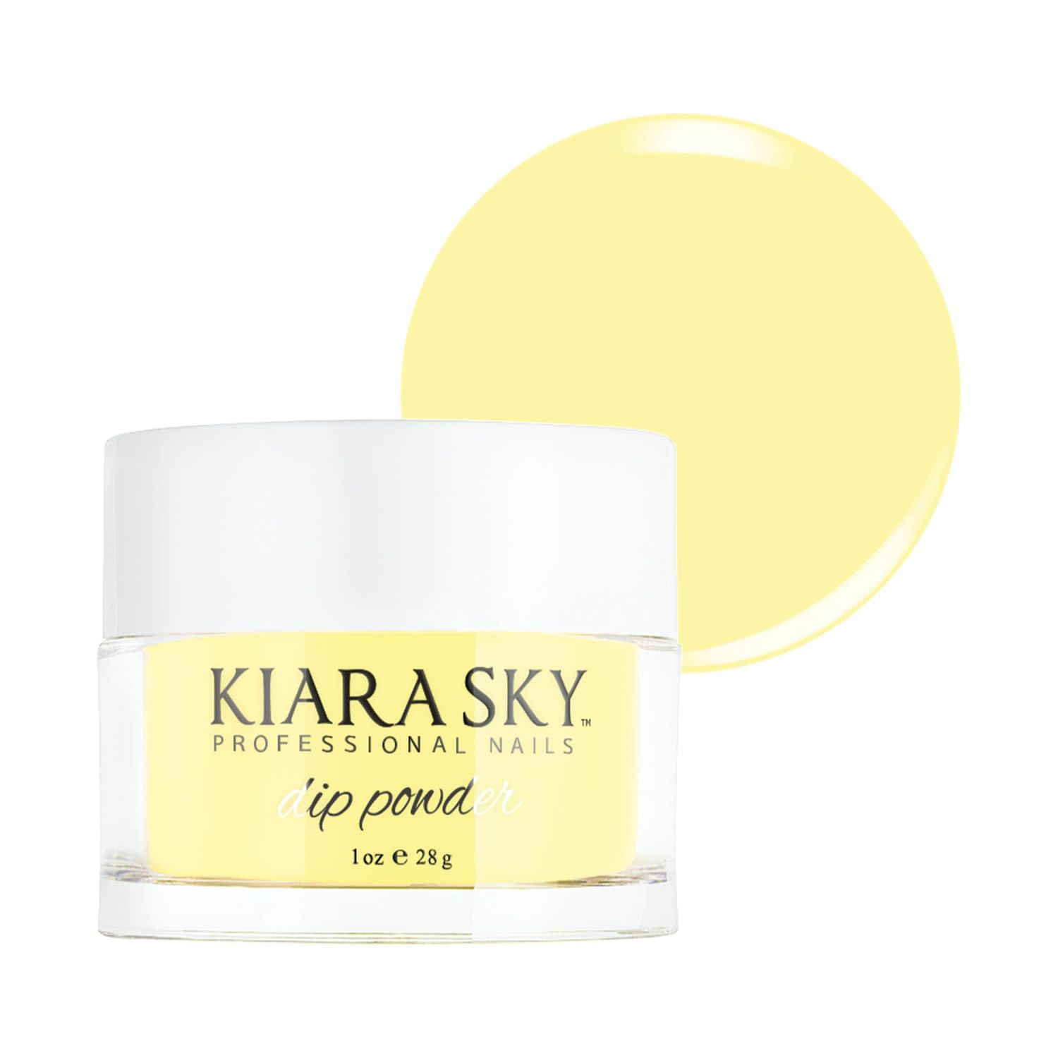 Kiara Sky Dip Powder Yellow Tones 1 oz, Main Squeeze