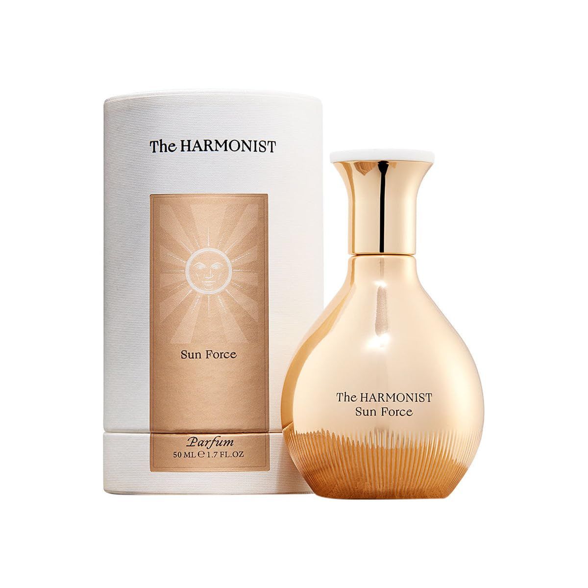 The Harmonist Sun Force Parfum, 1.7 FL OZ, 50 ML, Gold