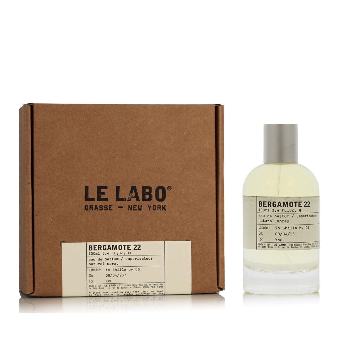 Bergamote 22 Eau de Parfum /3.4 oz.