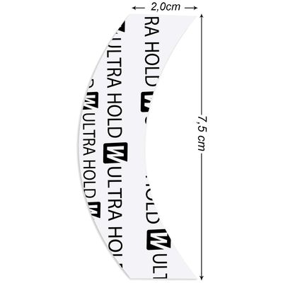 Ultra Hold Tape Shape CC 36-Pieces per Bag Double Side Adhesive