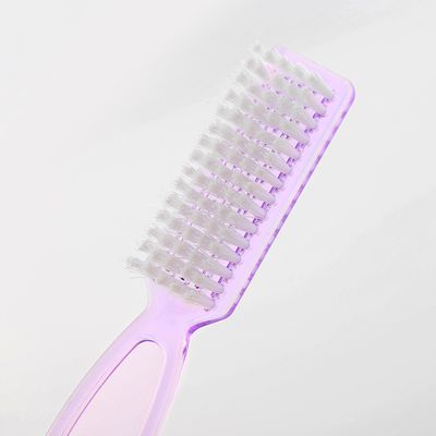 10-Piece Nail Brush Set, Professional Manicure &amp; Pedicure Brushes for Cleaning Fingernails, Toes, Under Nails - Ergonomic Scrubber Brushes with Durable Bristles, Assorted Colors (Home Salon Kit)