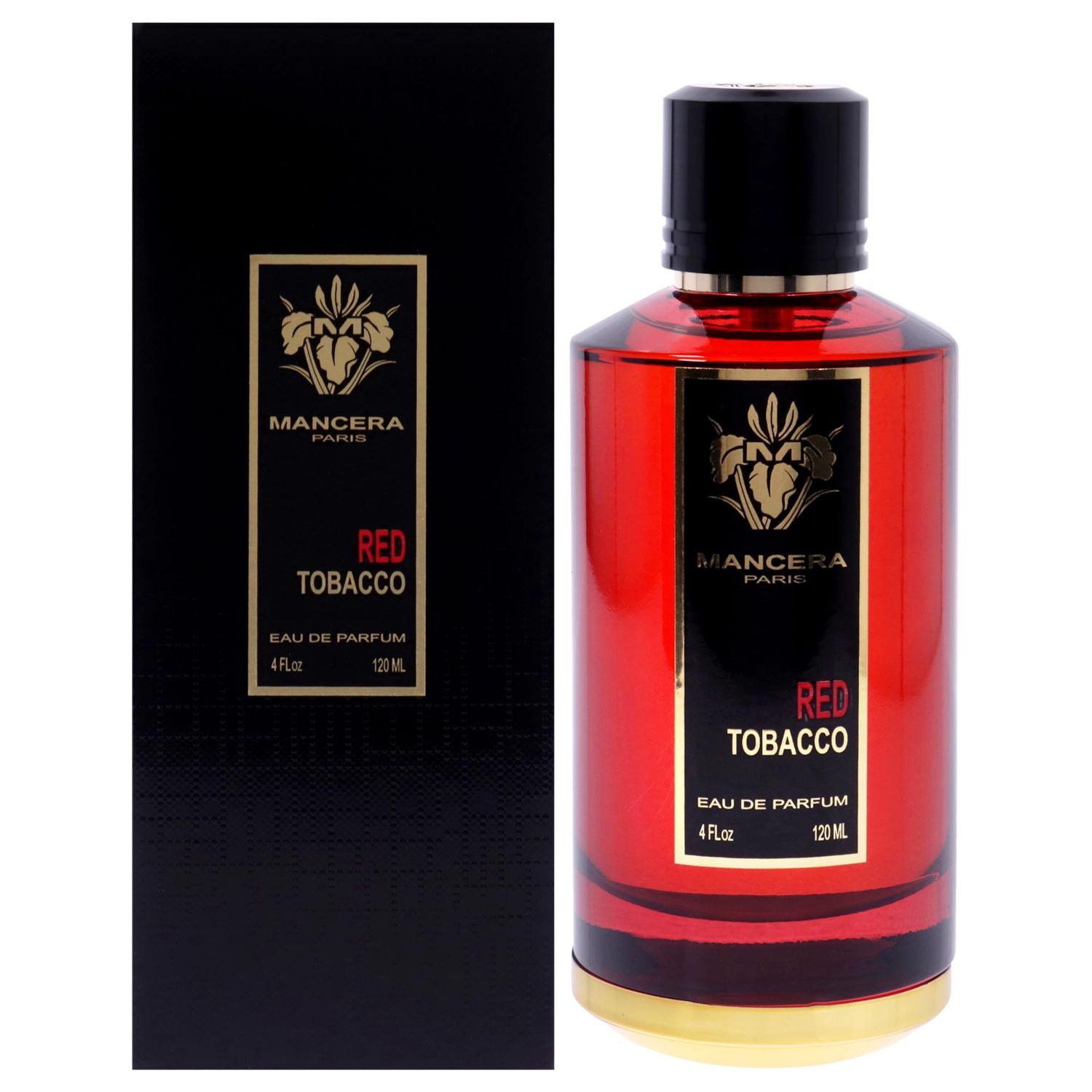 MANCERA Eau de Parfum Spray, Red Tobacco, 4 Fl Oz