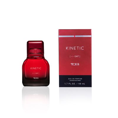 TUMI KINETIC --:-- GMT - Liquid Perfume Fragrance for Men - Masculine &amp; Spicy Cologne with Smoky &amp; Woody Notes - 1.7 oz