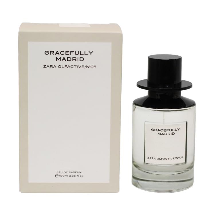 Zara Olfactive/N05 Jo Malone Gracefully Madrid Perfume for Women EDP Eau De Parfum 100 ML (3.4 FL. OZ)