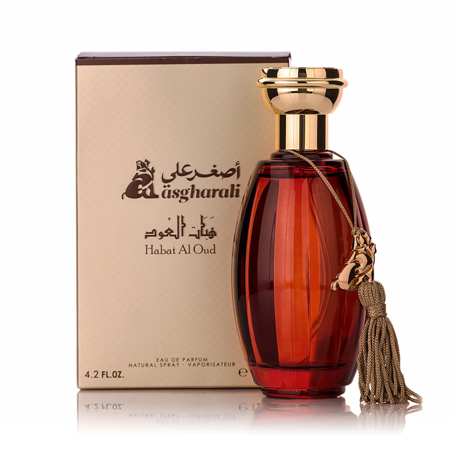 A ASGHARALI Habat Al Oud Oud Passion Fragrance Spray - Premium Oriental Perfume for Men &amp; Women, 120ml, Long-Lasting Arabian Oud Cologne for Men &amp; Women.