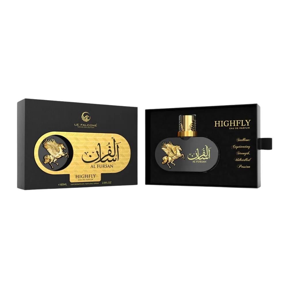 Le Falcone Perfume Highfly Al Fursan Unisex Eau de Parfum, 3.4 oz / 100ml