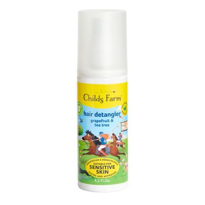 Childs Farm, Kids Hair Detangler, Grapefruit &amp; Organic Tea Tree, Suitable for Dry, Sensitive &amp; Eczema-prone Skin, 4.2 Fl Oz