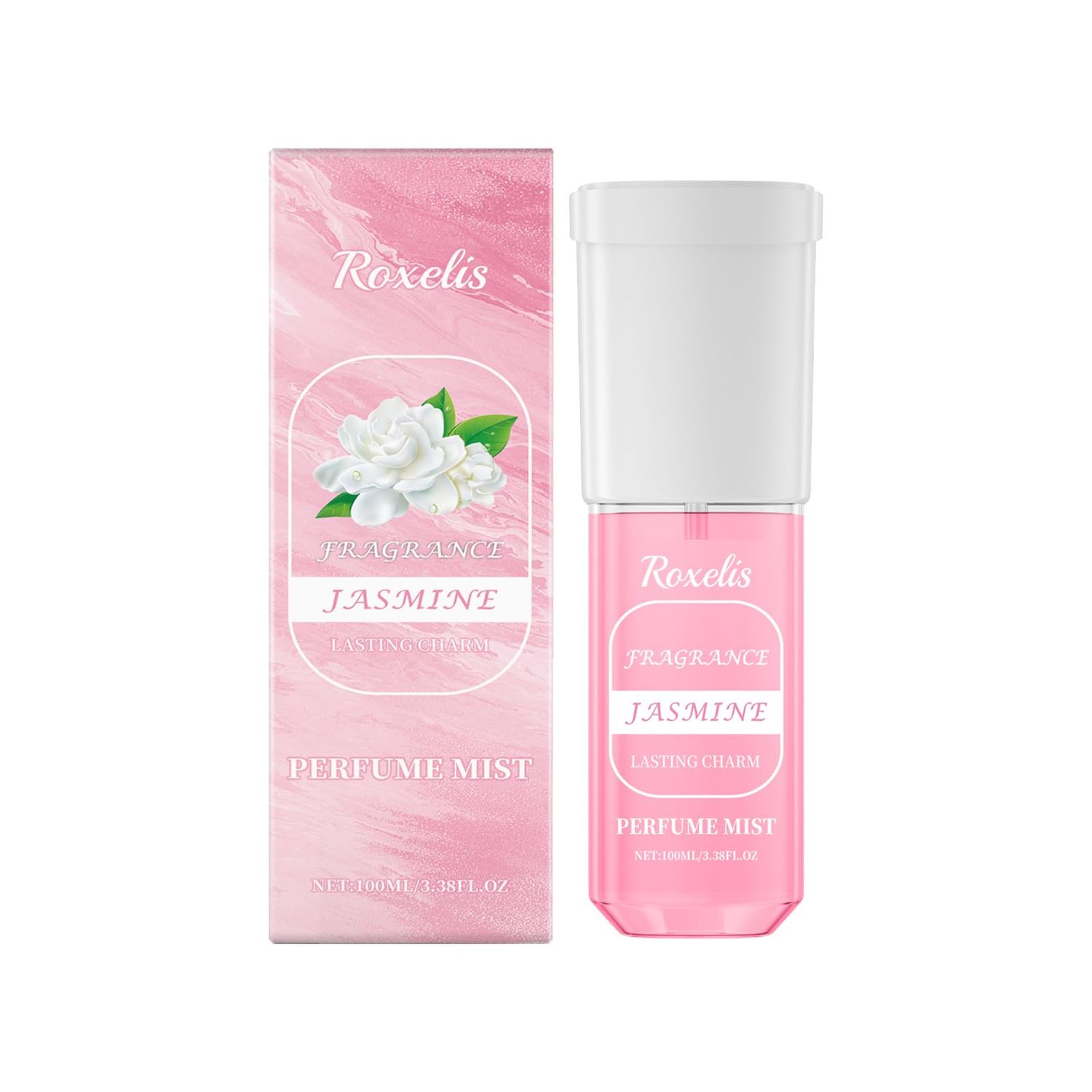 Jasmine Perfume Spray - Light &amp; Refreshing Long-Lasting Fragrance, Portable &amp; Unique Body Mist for a Captivating Aroma