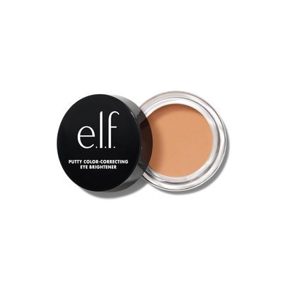 e.l.f. Putty Color-Correcting Eye Brightener, Under-eye Brightener &amp; Primer Reduces Appearance Of Dark Circles, Vegan &amp; Cruelty-Free, Light/Medium
