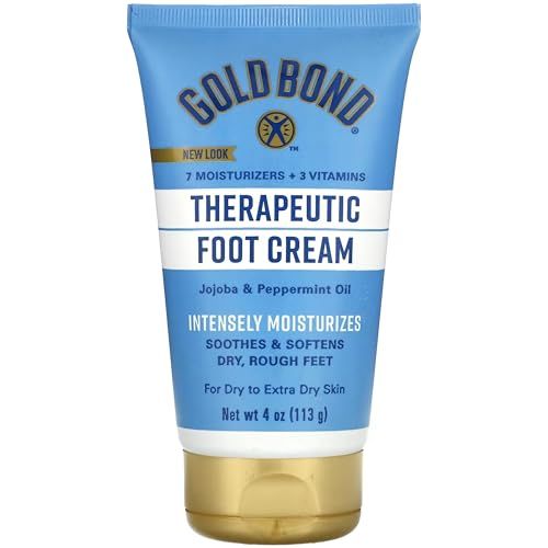 Gold Bond Therapeutic Foot Cream, 4 oz (5 Pack)