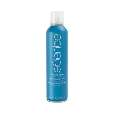AQUAGE Freezing Spray, Strong Hold Hairspray, Provides Humidity Resistance and Maximum Shine, Provides Long Lasting Style Retention, 10 oz